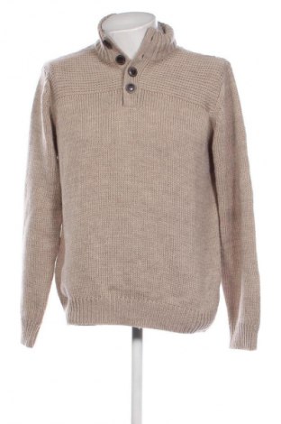 Herrenpullover Dunnes, Größe L, Farbe Beige, Preis € 24,48