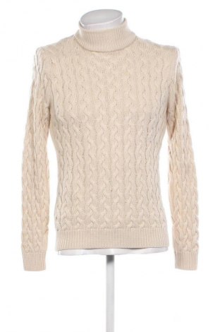 Herrenpullover H&M L.O.G.G., Größe M, Farbe Beige, Preis 18,99 €