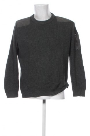 Мъжки пуловер H&M L.O.G.G., Размер M, Цвят Зелен, Цена 35,00 лв.