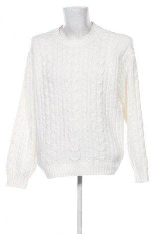 Męski sweter Hollister, Rozmiar M, Kolor Biały, Cena 142,99 zł