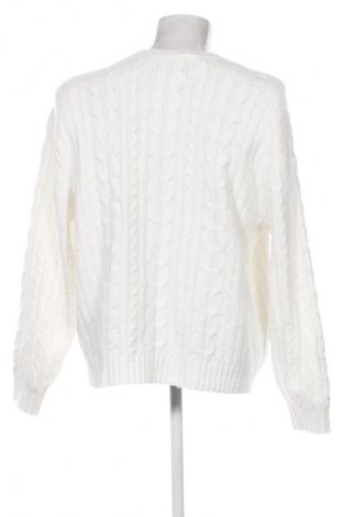 Męski sweter Hollister, Rozmiar M, Kolor Biały, Cena 142,99 zł