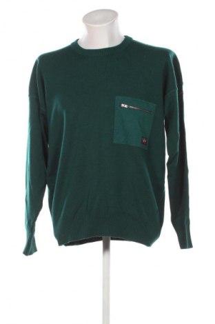 Herrenpullover Paul & Shark, Größe XL, Farbe Grün, Preis 52,25 €