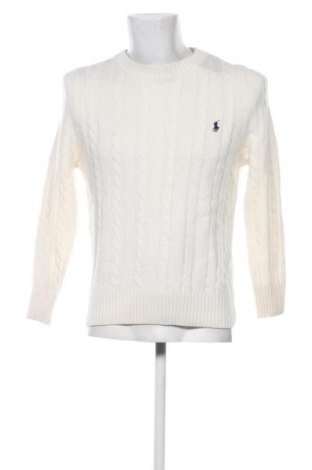 Herrenpullover Polo, Größe M, Farbe Weiß, Preis € 142,99