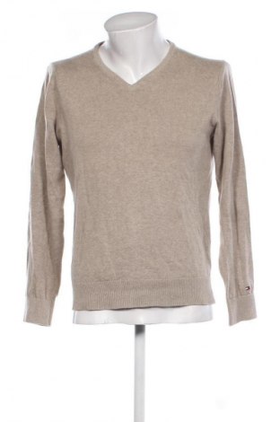 Pulover de bărbați Tommy Hilfiger, Mărime M, Culoare Bej, Preț 290,99 Lei