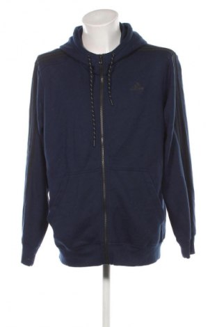 Herren Sweatshirt Adidas, Größe XL, Farbe Blau, Preis 34,99 €