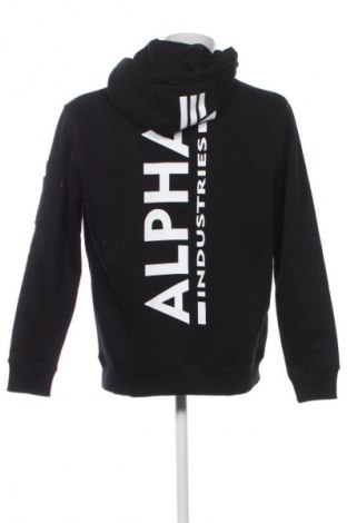 Ανδρικό φούτερ Alpha Industries, Μέγεθος L, Χρώμα Μαύρο, Τιμή 79,99 €
