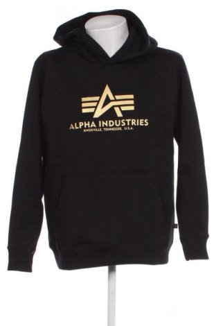 Ανδρικό φούτερ Alpha Industries, Μέγεθος XL, Χρώμα Μαύρο, Τιμή 79,99 €