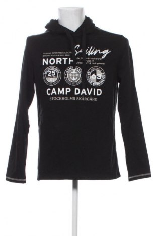 Herren Sweatshirt Camp David, Größe M, Farbe Schwarz, Preis 85,99 €