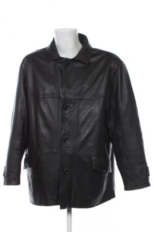 Ανδρικό δερμάτινο μπουφάν Unbranded, Μέγεθος XXL, Χρώμα Μαύρο, Τιμή 62,99 €