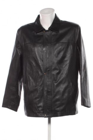 Geacă de piele pentru bărbati Unbranded, Mărime XXL, Culoare Negru, Preț 270,68 Lei