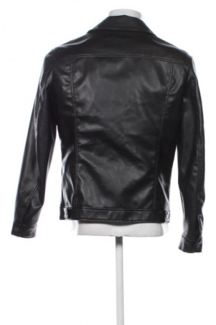 Geacă de piele pentru bărbati Zara, Mărime M, Culoare Negru, Preț 149,90 Lei