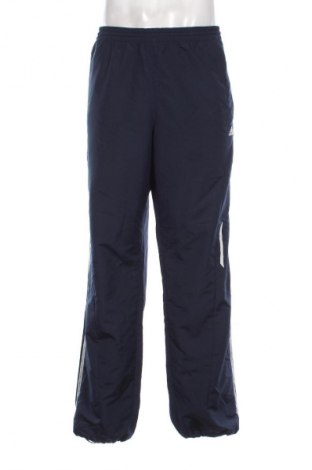Pantaloni trening de bărbați Adidas, Mărime XXL, Culoare Albastru, Preț 121,43 Lei