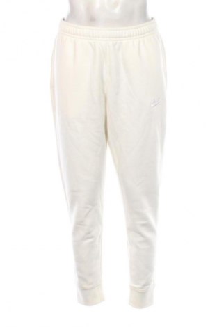 Pantaloni trening de bărbați Nike, Mărime L, Culoare Alb, Preț 353,99 Lei