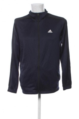Herren Sportoberteil Adidas, Größe L, Farbe Blau, Preis 16,99 €