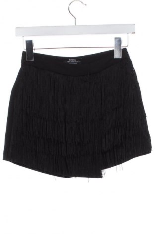 Пола - панталон Bershka, Размер XS, Цвят Черен, Цена 19,99 лв.