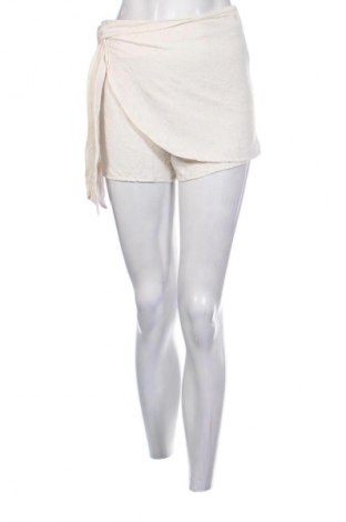 Fustă-pantalon Stradivarius, Mărime S, Culoare Ecru, Preț 48,00 Lei