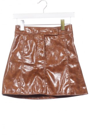 Пола H&M, Размер XS, Цвят Кафяв, Цена 19,00 лв.