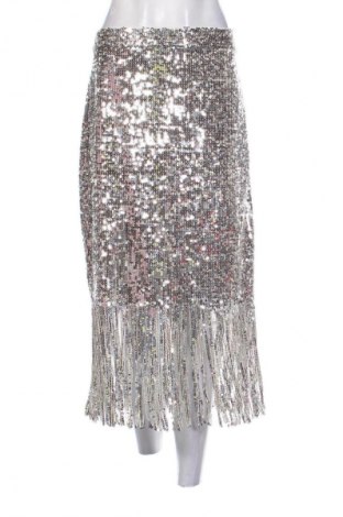 Rock H&M, Größe L, Farbe Silber, Preis 11,83 €