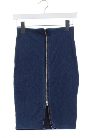 Rock H&M Divided, Größe XS, Farbe Blau, Preis 13,99 €