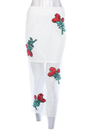 Φούστα Pretty Little Thing, Μέγεθος M, Χρώμα Λευκό, Τιμή 11,76 €