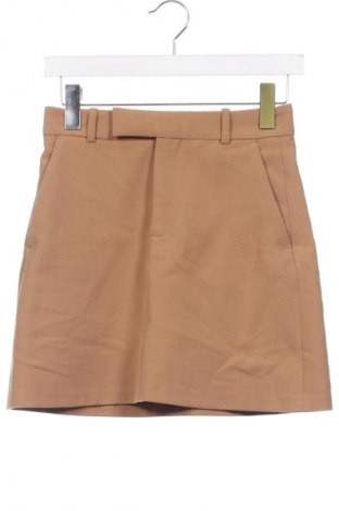 Fustă Zara, Mărime XS, Culoare Maro, Preț 49,39 Lei