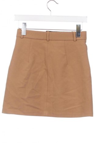 Fustă Zara, Mărime XS, Culoare Maro, Preț 49,39 Lei
