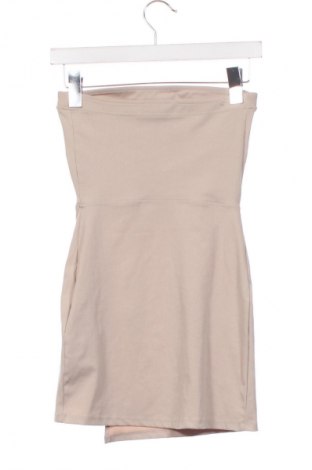 Kleid Bershka, Größe XXS, Farbe Beige, Preis € 20,99