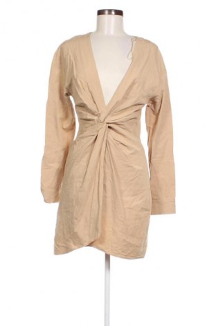 Kleid Bershka, Größe L, Farbe Beige, Preis € 16,72