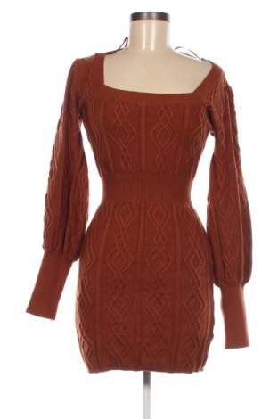 Kleid Fashion nova, Größe L, Farbe Braun, Preis € 14,83