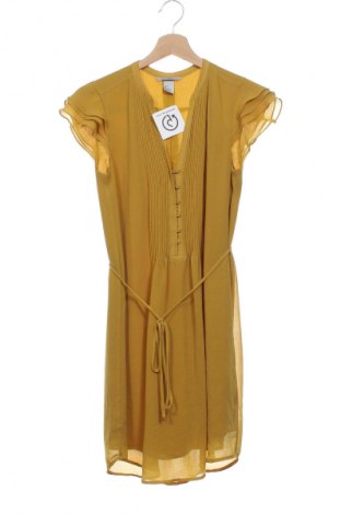Sukienka H&M, Rozmiar XS, Kolor Żółty, Cena 95,99 zł