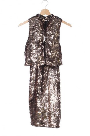 Šaty  H&M, Veľkosť XXS, Farba Zlatistá, Cena  16,95 €