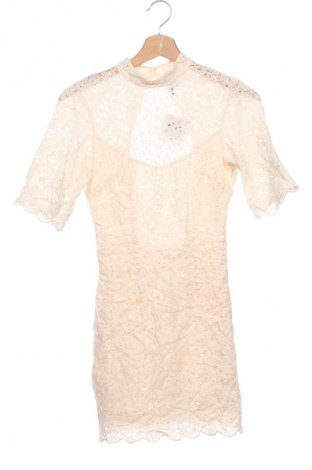 Kleid H&M Divided, Größe XXS, Farbe Ecru, Preis € 20,99