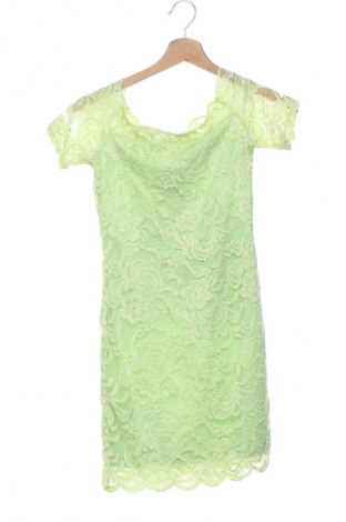 Рокля H&M Divided, Размер XS, Цвят Зелен, Цена 29,99 лв.