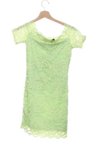 Рокля H&M Divided, Размер XS, Цвят Зелен, Цена 29,99 лв.