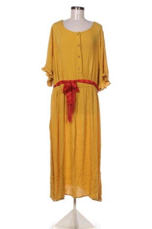 Φόρεμα ONLY Carmakoma, Μέγεθος 3XL, Χρώμα Κίτρινο, Τιμή 30,66 €
