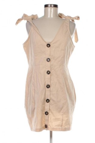 Φόρεμα Pretty Little Thing, Μέγεθος L, Χρώμα  Μπέζ, Τιμή 25,37 €