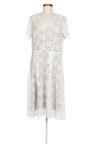 Kleid Sheego, Größe XL, Farbe Ecru, Preis 24,46 €