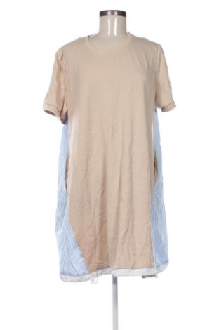 Sukienka Unbranded, Rozmiar 3XL, Kolor Beżowy, Cena 66,67 zł