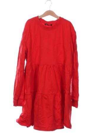 Рокля Zara, Размер XS, Цвят Червен, Цена 27,05 лв.