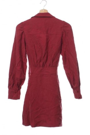 Рокля Zara, Размер XS, Цвят Червен, Цена 34,99 лв.