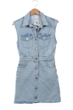 Šaty  Zara, Velikost XS, Barva Modrá, Cena  348,00 Kč