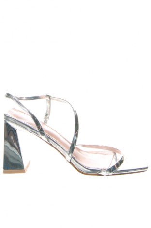 Sandalen Sinsay, Größe 39, Farbe Silber, Preis € 19,95