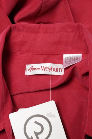 Γυναικείο πουκάμισο Anne Weyburn, Μέγεθος S, Χρώμα Κόκκινο, Τιμή 18,04 €