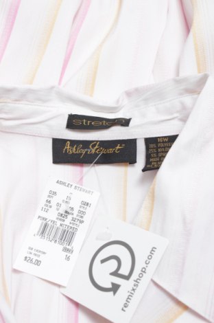Γυναικείο πουκάμισο Ashley Stewart, Μέγεθος XL, Χρώμα Λευκό, Τιμή 24,74 €