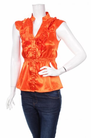 Γυναικείο πουκάμισο Cotton Express, Μέγεθος S, Χρώμα Πορτοκαλί, Τιμή 9,90 €