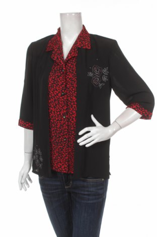 Γυναικείο πουκάμισο Eureka, Μέγεθος M, Χρώμα Μαύρο, Τιμή 20,41 €
