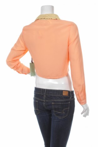 Γυναικείο πουκάμισο Forever 21, Μέγεθος M, Χρώμα Πορτοκαλί, Τιμή 24,12 €