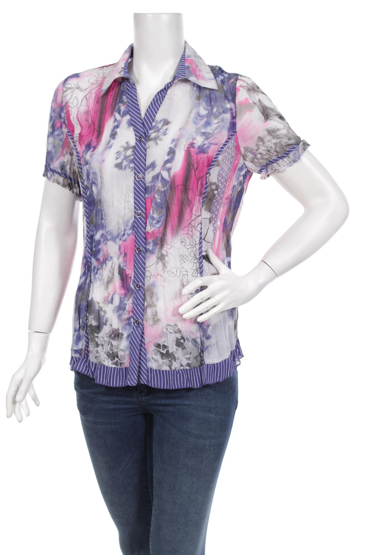 Γυναικείο πουκάμισο Bonita, Μέγεθος M, Χρώμα Πολύχρωμο, Τιμή 12,37 €