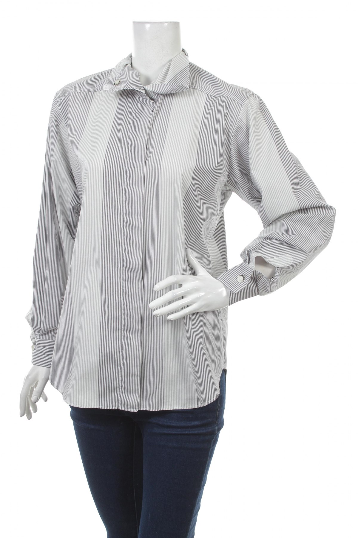 Γυναικείο πουκάμισο Excellent, Μέγεθος M, Χρώμα Γκρί, Τιμή 15,98 €