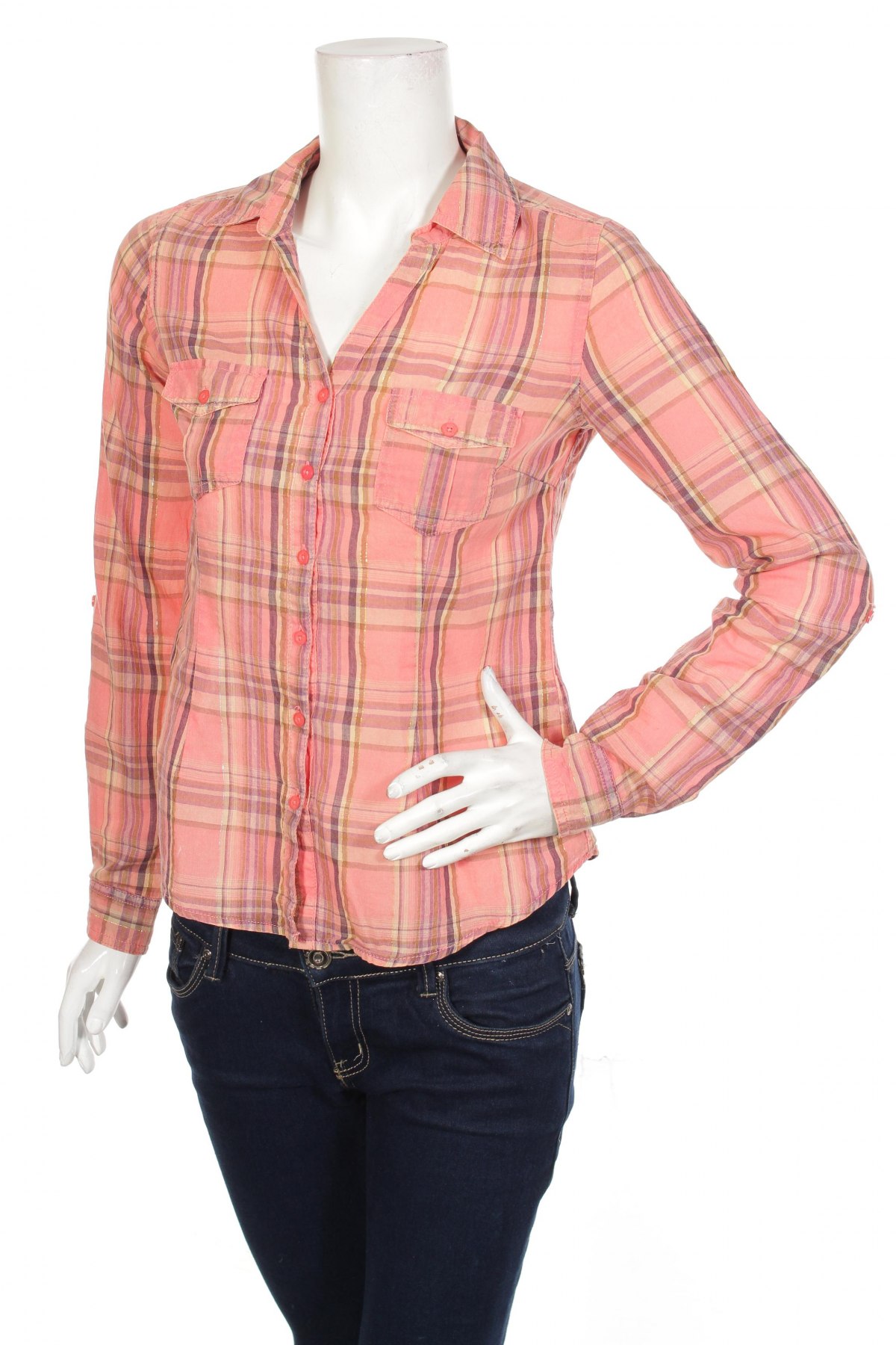Γυναικείο πουκάμισο Fishbone, Μέγεθος XS, Χρώμα Πολύχρωμο, Τιμή 19,07 €